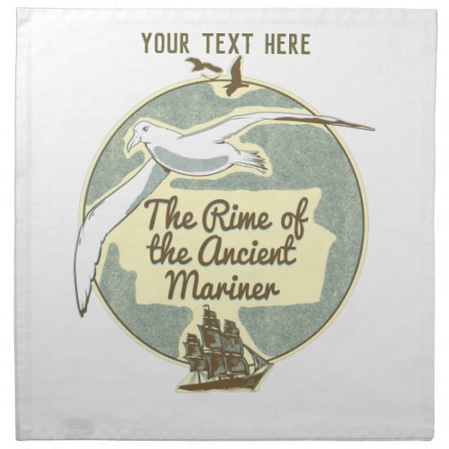 The Rime of the Ancient Mariner Cloth Napkin