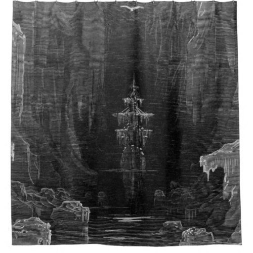 The Rime Of The Ancient Mariner Gustave Dore Shower Curtain