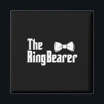 The Ring Bearer Bowtie Ring Dude Wedding Groom Bri Magnet<br><div class="desc">The Ring Bearer Bowtie Ring Dude Wedding Groom Bride</div>
