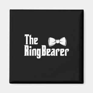 The Ring Bearer Bowtie Ring Dude Wedding Groom Bri Magnet