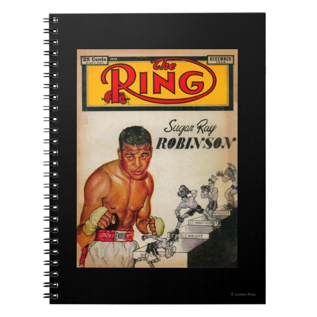The Ring Magazine Cover 2 Notebook (Front)