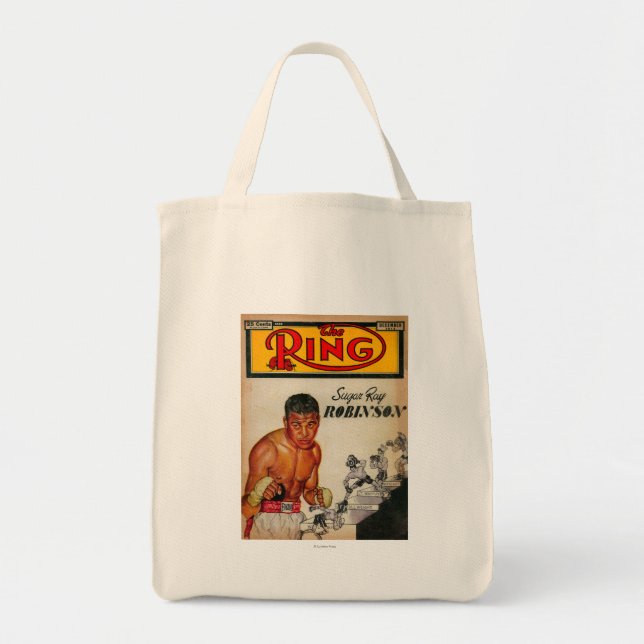 The Ring Magazine Cover 2 Tote Bag (Front)