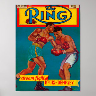 The Ring Magazine Cover Poster