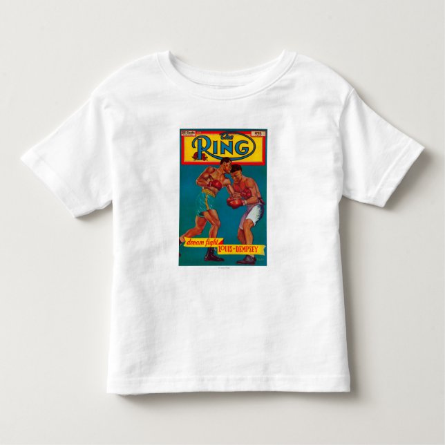 The Ring Magazine Cover Toddler T-shirt (Front)