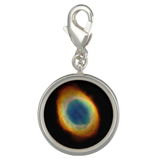 The Ring Nebula (M57) Charm (Front)