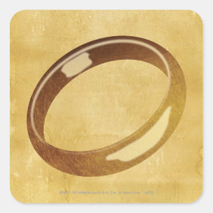 The Ring Square Sticker