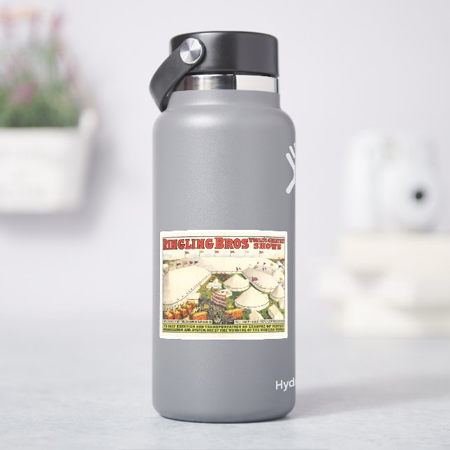 The Ringling Bros. Circus Sticker (HydroFlask)