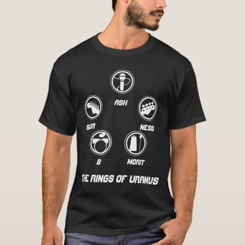 The Rings of Uranus Official Tour t_shirt