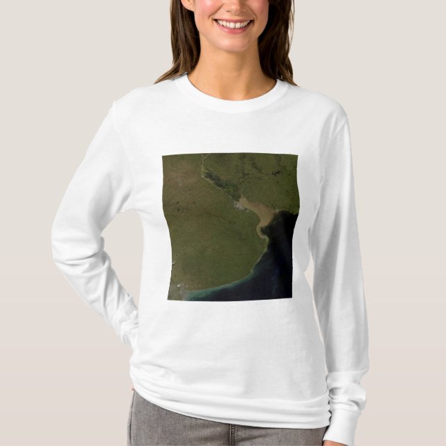 The Rio de la Plata estuary T-Shirt (Front)