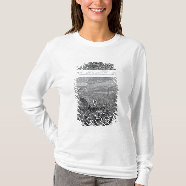 The Riots in Belfast T-Shirt (Front)