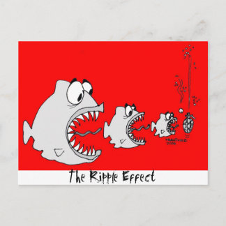 The Ripple Effecct. Postcard