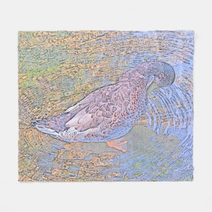 The Ripples Fleece Blanket