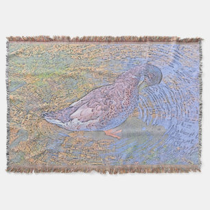 The Ripples Throw Blanket