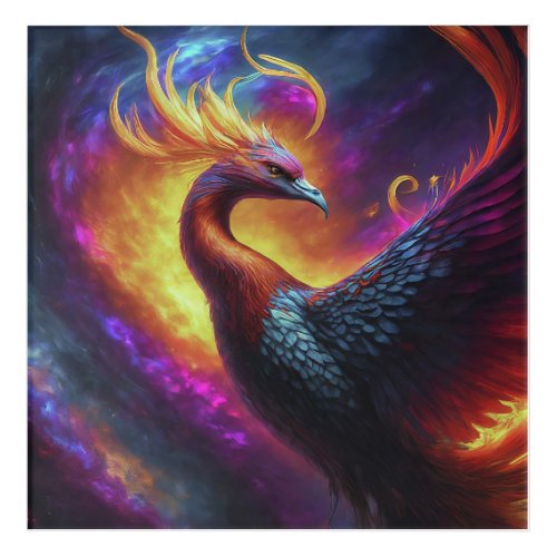 The Rise of the Phoenix Acrylic Print