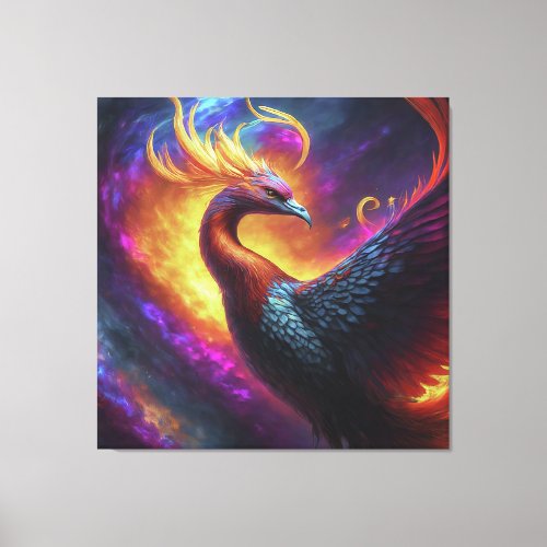 The Rise of the Phoenix Canvas Print