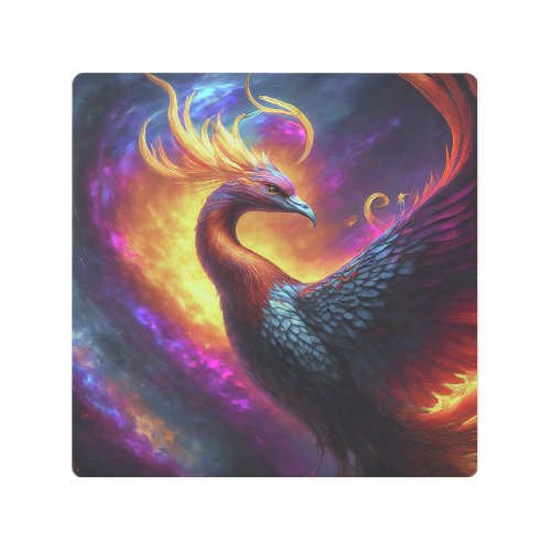 The Rise of the Phoenix Metal Print