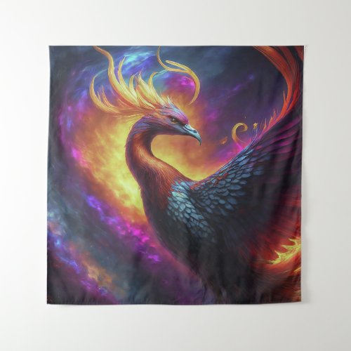 The Rise of the Phoenix Tapestry