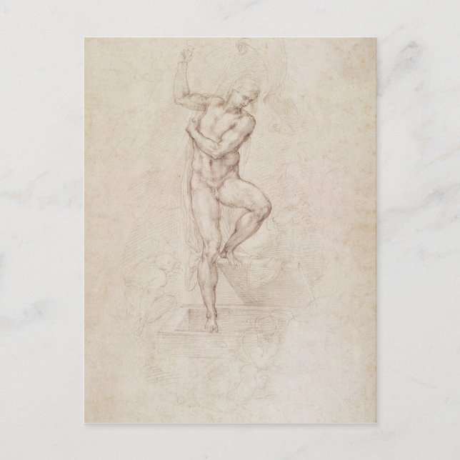 The Risen Christ Postcard (Front)