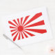 The Rising Sun Flag Rectangular Sticker | Zazzle