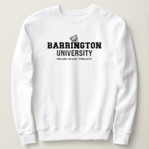 The Ritual Sweatshirt Barrington University Vow Sweatshirt