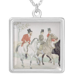 The Rivals Silver Plated Necklace