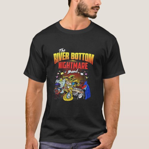 The River Bottom Nightmare Funny Jug Band Christma T_Shirt