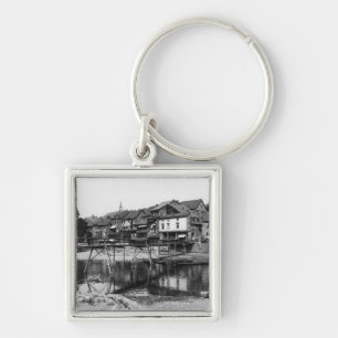 The River Nahe, Bad Kreuznach, c.1910 Keychain