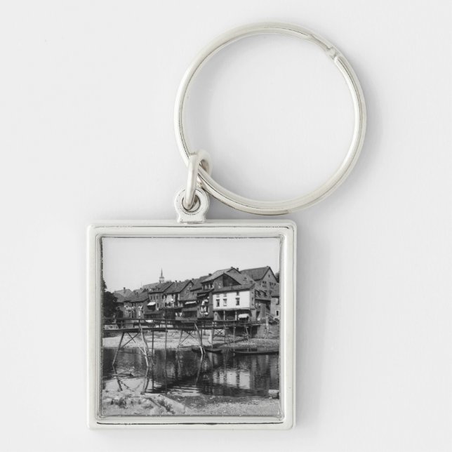 The River Nahe, Bad Kreuznach, c.1910 Keychain (Front)