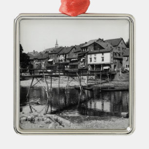 The River Nahe, Bad Kreuznach, c.1910 Metal Ornament