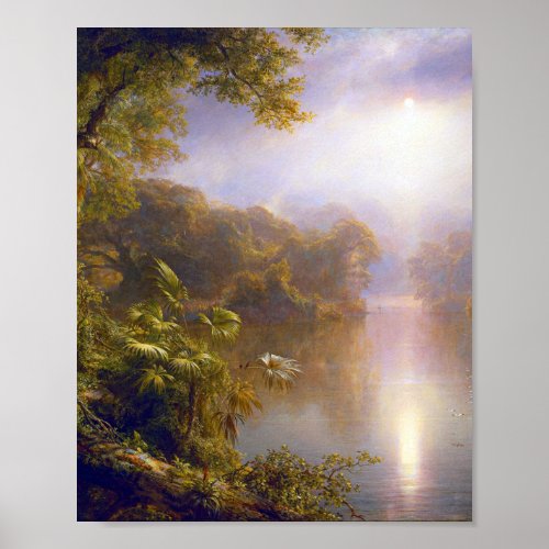 The River of Light by Frederic Edwin Church  Poster