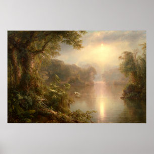 The River of Light, Frederic Edwin Church Poster