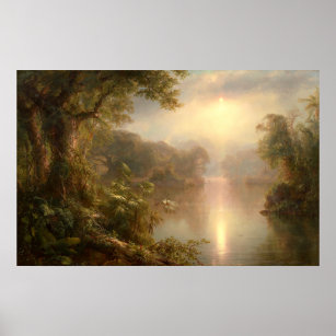 The River of Light,  Frederic Edwin Church  Poster