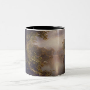 The River of Light (Morning in the Tropics) Two-Tone Coffee Mug