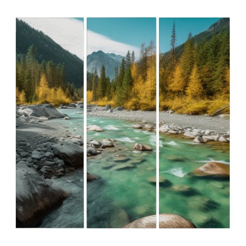 The River Taiga Triptych