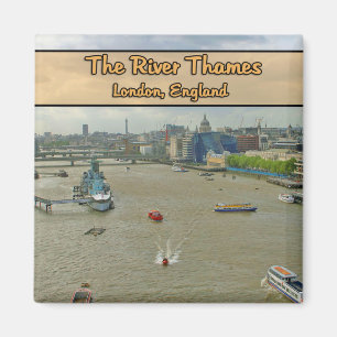 The River Thames London England Magnet