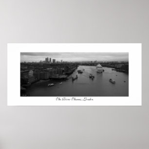 The River Thames Poster
