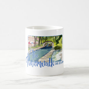 The Riverwalk, San Antonio, Texas Coffee Mug