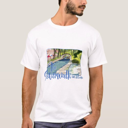 The Riverwalk San Antonio Texas T_Shirt