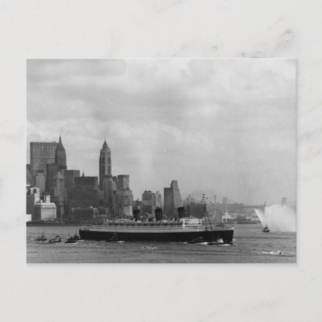 The RMS Queen Mary Postcard Collection (Front)