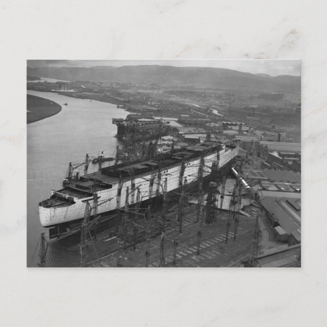 The RMS Queen Mary Postcard Collection (Front)