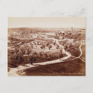 The road from Jerusalem to Bethlehem Postcard