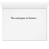 The road goes on forever cards (Inside Horizontal (Bottom))