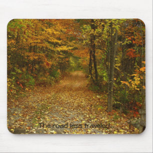 The Road Last Traveled Mousepad