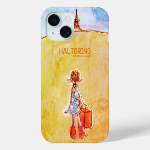 The road leading from Tower iPhone 15 Case