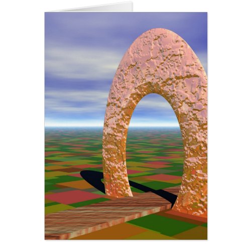 The Road Less Traveled, Abstract Arch, Farmlands