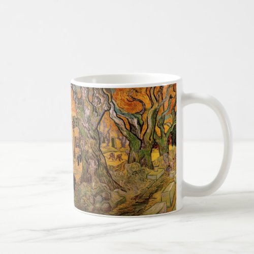 The Road Menders by Vincent van Gogh Coffee Mug