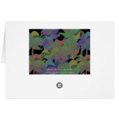 The Road Not Taken Card (Back Horizontal)