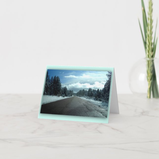 The Road note card (Front)