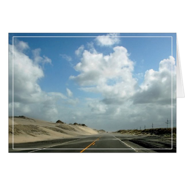 The Road To Cape Hatteras Cards (Front Horizontal)