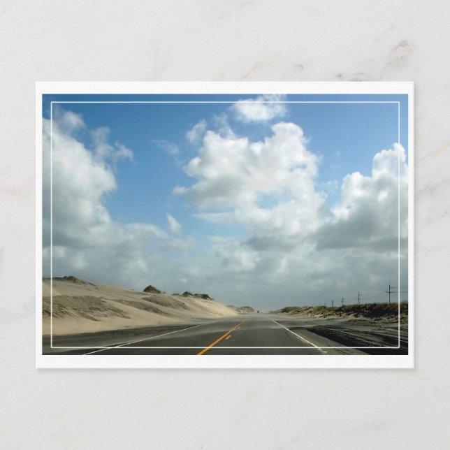 The Road To Cape Hatteras Postcard (Front)